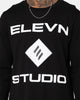 Elevn Clothing Co Studio Long Sleeve T-Shirt Black
