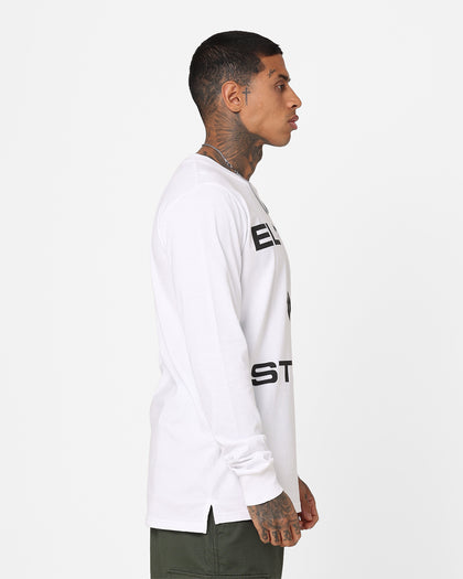 Elevn Clothing Co Studio Long Sleeve T-Shirt White