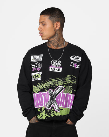 Goat Crew Moto X Mania Crewneck Black