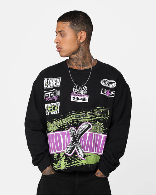 Goat Crew Moto X Mania Crewneck Black