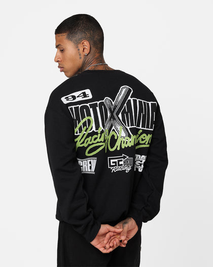 Goat Crew Moto X Mania Crewneck Black