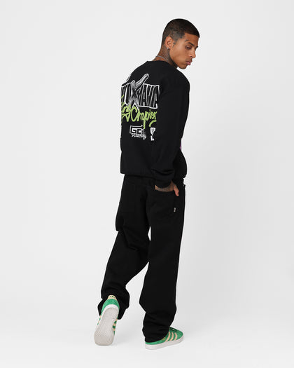 Goat Crew Moto X Mania Crewneck Black