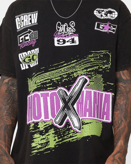 Goat Crew Moto X Mania T-Shirt Black