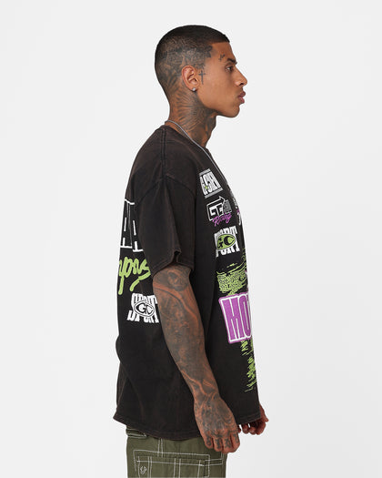 Goat Crew Moto X Mania T-Shirt Black