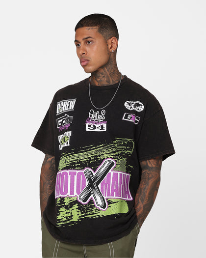Goat Crew Moto X Mania T-Shirt Black