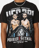 UFC By Goat Crew Dustin Poirier vs. Justin Gaethje BMF Fight Vintage T-Shirt Black Wash