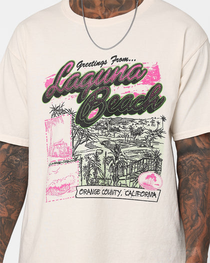 Goat Crew Laguna Beach T-Shirt Off White
