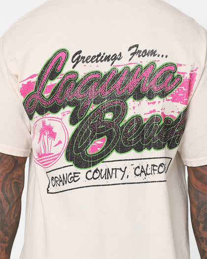 Goat Crew Laguna Beach T-Shirt Off White