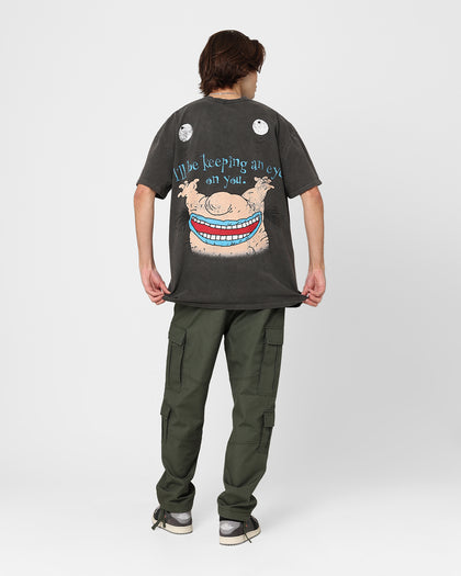 American Thrift X Aaahh!!! Real Monsters Krum Heavyweight Vintage T-Shirt Black Wash