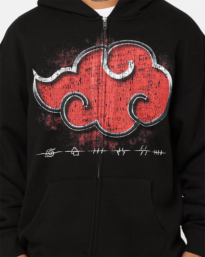Goat Crew X Naruto Akatsuki Zip Hoodie Black