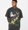American Thrift X Batman Batman Forever Heavyweight Vintage T-Shirt Black Wash