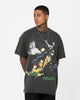 American Thrift X Batman Batman Forever Heavyweight Vintage T-Shirt Black Wash