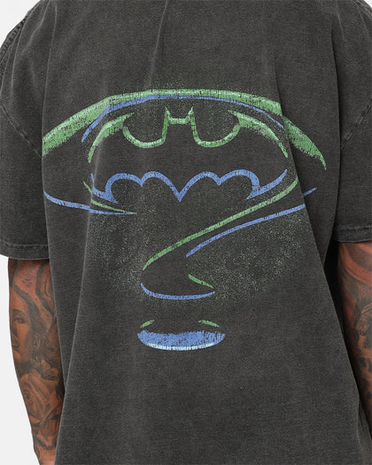 American Thrift X Batman Batman Forever Heavyweight Vintage T-Shirt Black Wash