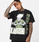 73Studio X Naruto Kakashi Vintage T-Shirt Black Wash