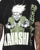 73Studio X Naruto Kakashi Vintage T-Shirt Black Wash