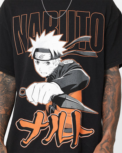Goat Crew X Naruto Naruto Vintage T-Shirt Black Wash