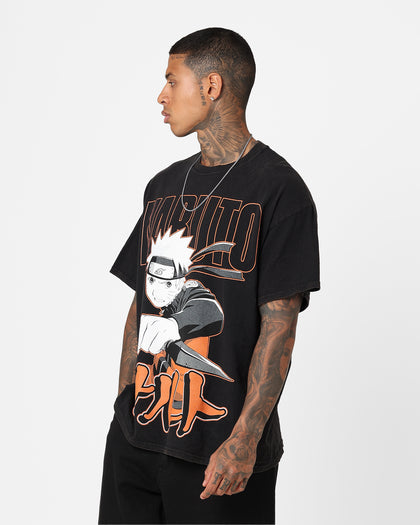 Goat Crew X Naruto Naruto Vintage T-Shirt Black Wash