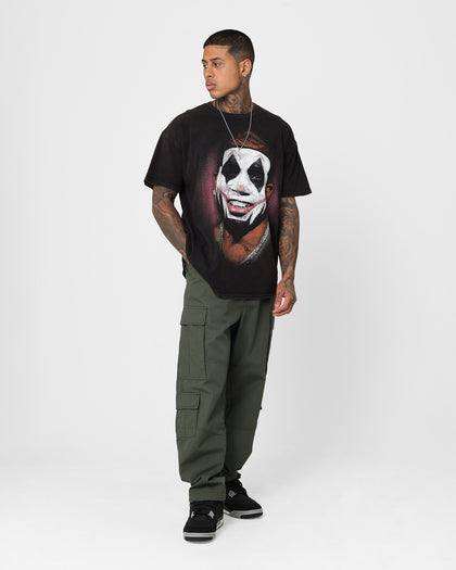 UFC By Goat Crew Bobby Green Vintage T-Shirt Black Wash