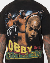UFC By Goat Crew Bobby Green Vintage T-Shirt Black Wash