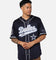 Pro Standard Dallas Cowboys Mesh Button Down Jersey Midnight Navy