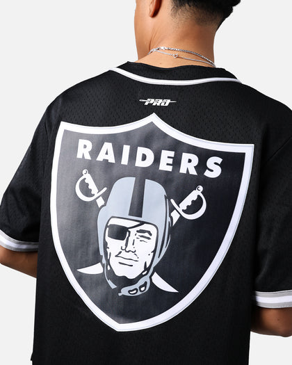 Pro Standard Las Vegas Raiders Mesh Button Up Jersey Black/Grey