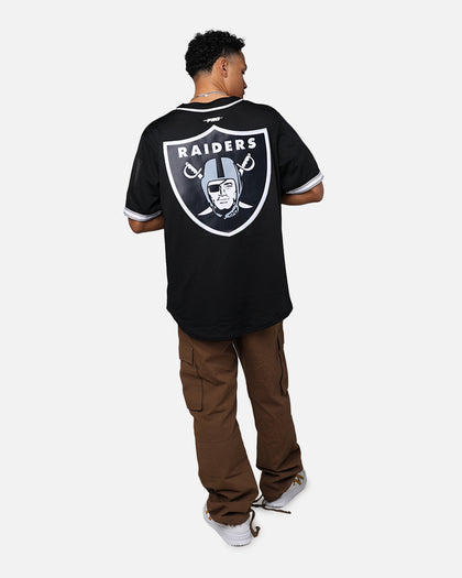 Pro Standard Las Vegas Raiders Mesh Button Up Jersey Black/Grey