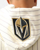Pro Standard Vegas Golden Knights Pinstripe Hoodie Eggshell/Yellow
