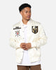 Pro Standard Vegas Golden Knights Pinstripe Jacket Eggshell/Yellow