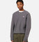 Champion Reverse Weave Small C Crewneck Grey Ocean