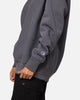 Champion Reverse Weave Small C Crewneck Grey Ocean