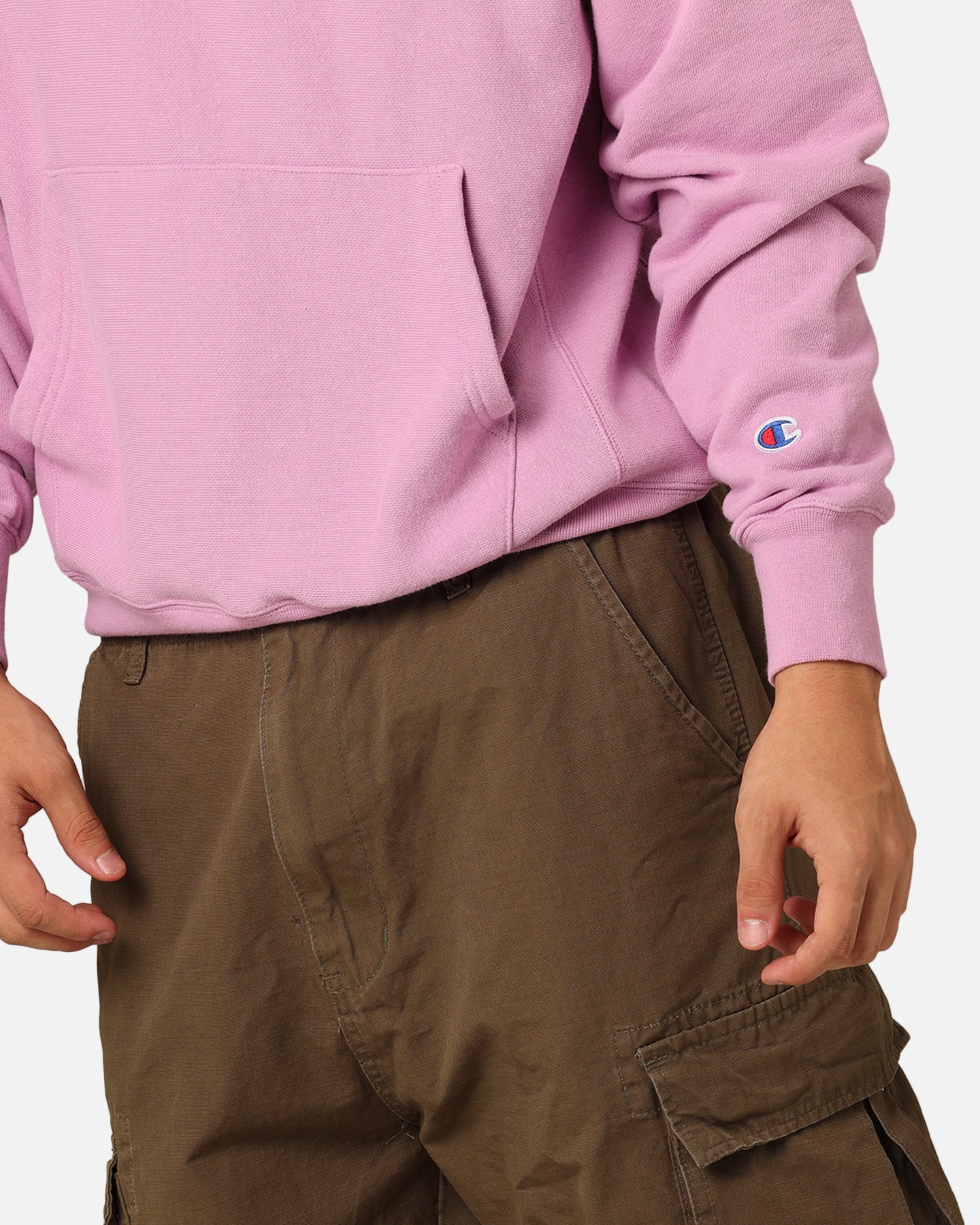 Champion Reverse Weave French Terry Hoodie Mauve | Culture Kings