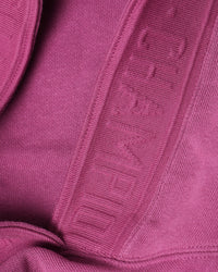Champion Reverse Weave Terry Tape Hoodie Berry