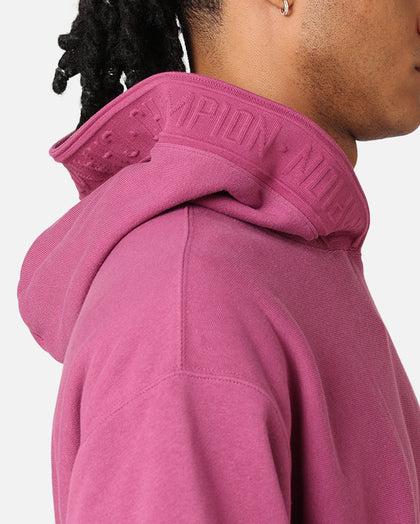 Champion Reverse Weave Terry Tape Hoodie Berry