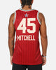 Jordan Donovan Mitchell All-Star 73rd Anniversary Swingman Jersey Team Crimson