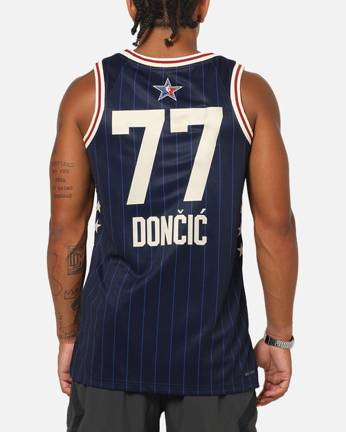 Jordan Luka Dončić All-Star 73rd Anniversary Swingman Jersey Navy