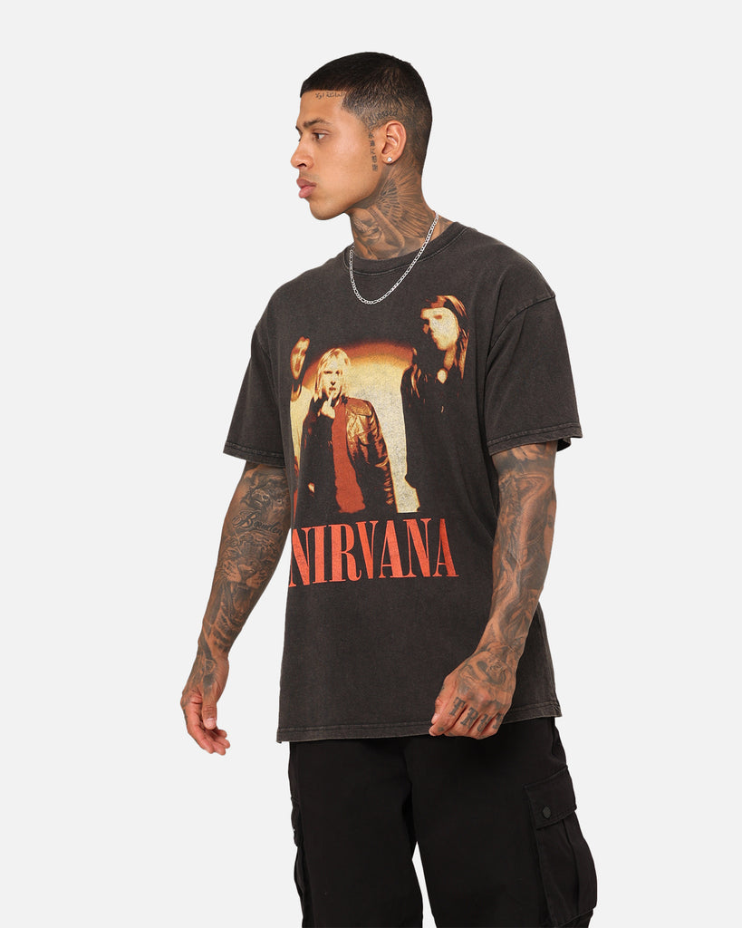 Nirvana Kings Of The Street Nero - Abbigliamento T-shirt & Polo Nirvana Kings Of The Street Nero - Abbigliamento T-shirt & Polo
