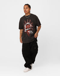 Slayer Undisputed Attitude Vintage T-Shirt Black Wash
