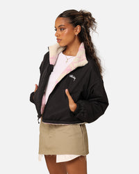 Stussy Women's Dragon Reversible Work Jacket Pink
