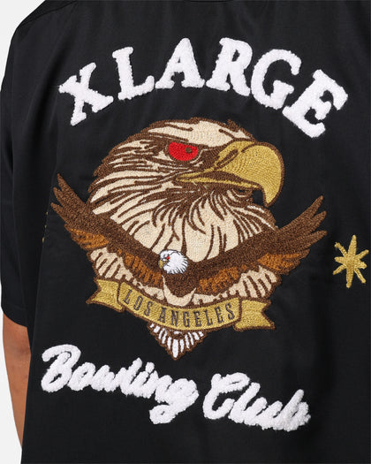 X-Large Bowling Club Short Sleeve Shirt Black