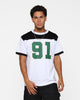X-Large Football Short Sleeve T-Shirt Black