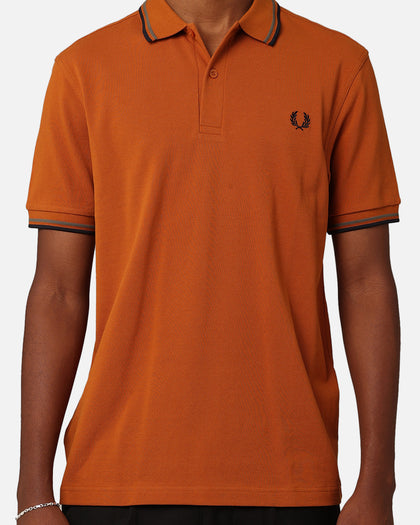 Fred Perry Twin Tipped Polo Shirt Nut Flake