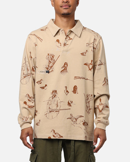 Students Golf Lauderdale Polo Shirt Sand