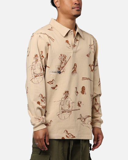 Students Golf Lauderdale Polo Shirt Sand