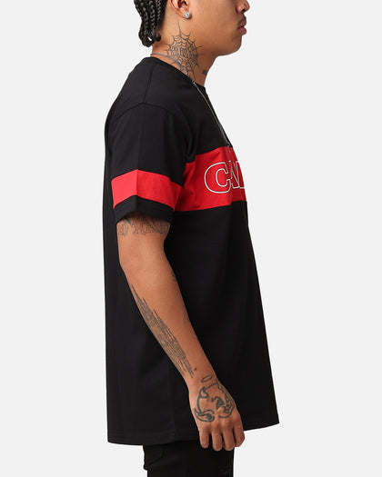 Carre Bars T-Shirt Black/Red