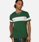Carré Bars T-Shirt Green/White