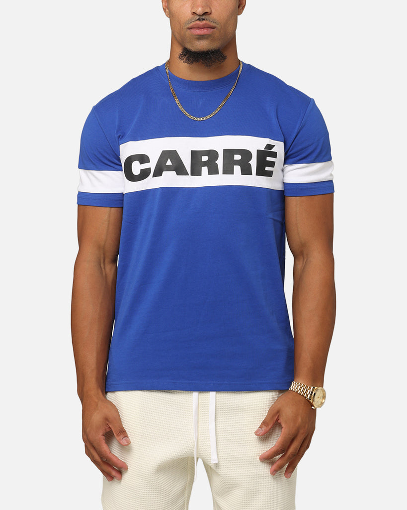 Carre Bars T-Shirt Royal/White | Culture Kings