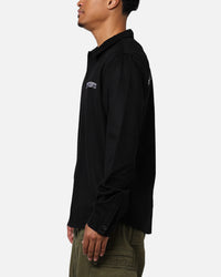 Students Golf Ackers Flannel Shirt Black