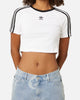 Adidas Women's 3-Stripes Baby T-Shirt White