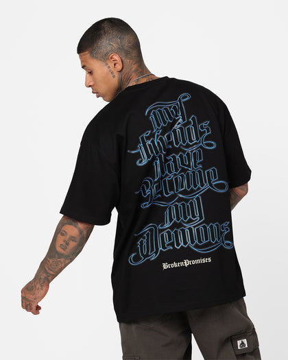 Broken Promises Become Demons T-Shirt Black