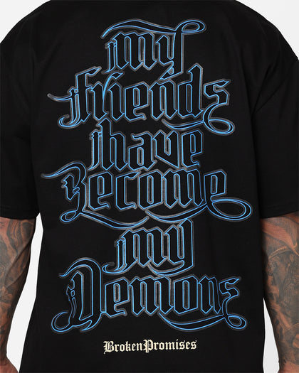 Broken Promises Become Demons T-Shirt Black